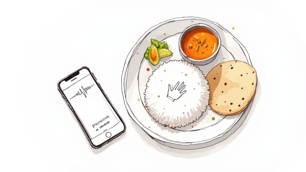 A Simple Calorie Counter for Indian Food